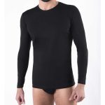 Maglia Intima Uomo Girocollo Manica Lunga Unibasic