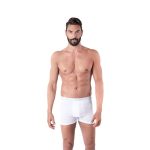 BOXER-UOMO-IN-COTONE-ELASTICIZZATO-BIANCO-I-CLUB