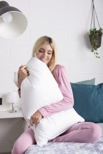 Guanciale in fibra Microlen effetto piuma - immagine 5