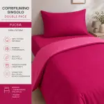 Copripiumino singolo double face