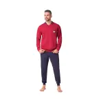 Pigiama Uomo Lungo Scollo "V"