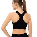 KEOS Reggiseno Sportivo Alta Vestibilità con Zip Frontale e Spalline Larghe - immagine 4