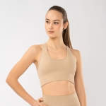KEOS Reggiseno Sportivo Ergonomico Traspirante per Fitness e Corsa Donna