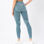 KEOS Leggings Donna Senza Cuciture Vita Alta Elasticizzati Sportivi e Casual - immagine 3