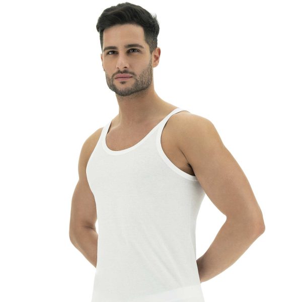 Canotta Intima Cagi Uomo 100% Cotone