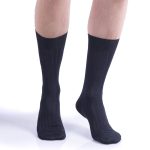 Unibasic Calze Corte Uomo Misto Cotone a Costine per Uso Quotidiano
