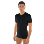 Unibasic Maglia Intima Uomo Girocollo Mezza Manica in Cotone Elasticizzato