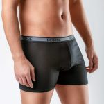 Confezione 2 Boxer Uomo Unibasic Aderenti con Elastico Esterno