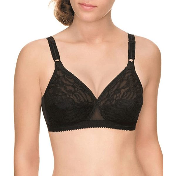 Reggiseno classico Playtex incrocio pizzo