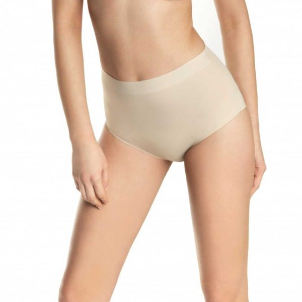 Slip donna vita alta microfibra
