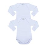 Liabel Body Neonato Manica Lunga in Cotone Set 2 Pezzi con Bottoni