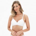 Reggiseno Lepel in Cotone e Pizzo Elegante con Spalline Regolabili