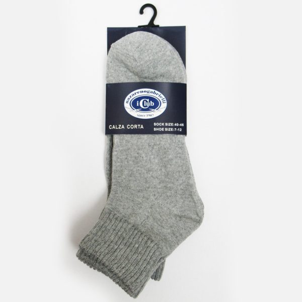 Calze Corte Uomo I-Club Nazareno Gabrielli in Misto Cotone, Set 3 Pezzi, Taglie 40-46