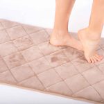 Cotonerie Della Louisiana Tappeto Bagno Memory Foam Antiscivolo 60x120 cm