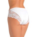 Slip donna midi cotone modal pizzo - immagine 2