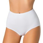 Confezione 3 Culotte Unibasic Donna Alta Vita in Cotone Elasticizzato - immagine 2