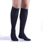 Unibasic gambaletto uomo misto cotone a costine senza cuciture - immagine 2