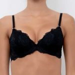 Reggiseno Push-Up Lormar con Coppe in Gel e Pizzo - immagine 2