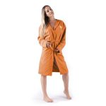 Accappatoio unisex (uomo-donna) in microfibra leggera - immagine 2