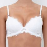 Reggiseno Push-Up Lormar con Coppe in Gel e Pizzo - immagine 3