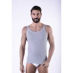 Canotta intima uomo I-Club Nazareno Gabrielli in cotone aderente con spalline sottili - immagine 3