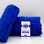 Set asciugamani viso e ospite in spugna di cotone - immagine 3