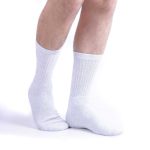 I-Club Nazareno Gabrielli Calze da Tennis Misto Cotone Traspiranti Confortevoli 3 Pezzi - immagine 3
