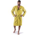 Accappatoio unisex (uomo-donna) in microfibra leggera - immagine 3