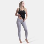 Unibasic Leggings Donna Vita Alta in Cotone Elasticizzato Aderenti e Traspiranti - immagine 3