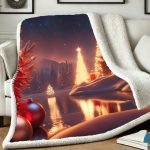 Plaid Natalizio 130x160 cm - immagine 3