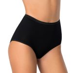 Confezione 3 Culotte Unibasic Donna Alta Vita in Cotone Elasticizzato - immagine 4