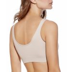 Brassiere Louise Senza Cuciture in Cotone Elasticizzato con Imbottitura Removibile - immagine 4
