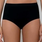 Slip donna vita alta microfibra - immagine 4