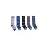 6 MiO Calze Lunghe Bambino Invernali Misto Cotone 2-4 Anni 6 Paia - immagine 8