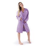 Accappatoio unisex (uomo-donna) in microfibra leggera - immagine 9