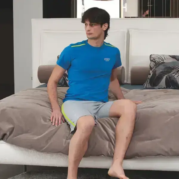 PYREX Pigiama Corto per Ragazzo Misto Cotone Maglietta e Pantaloncini Comodo