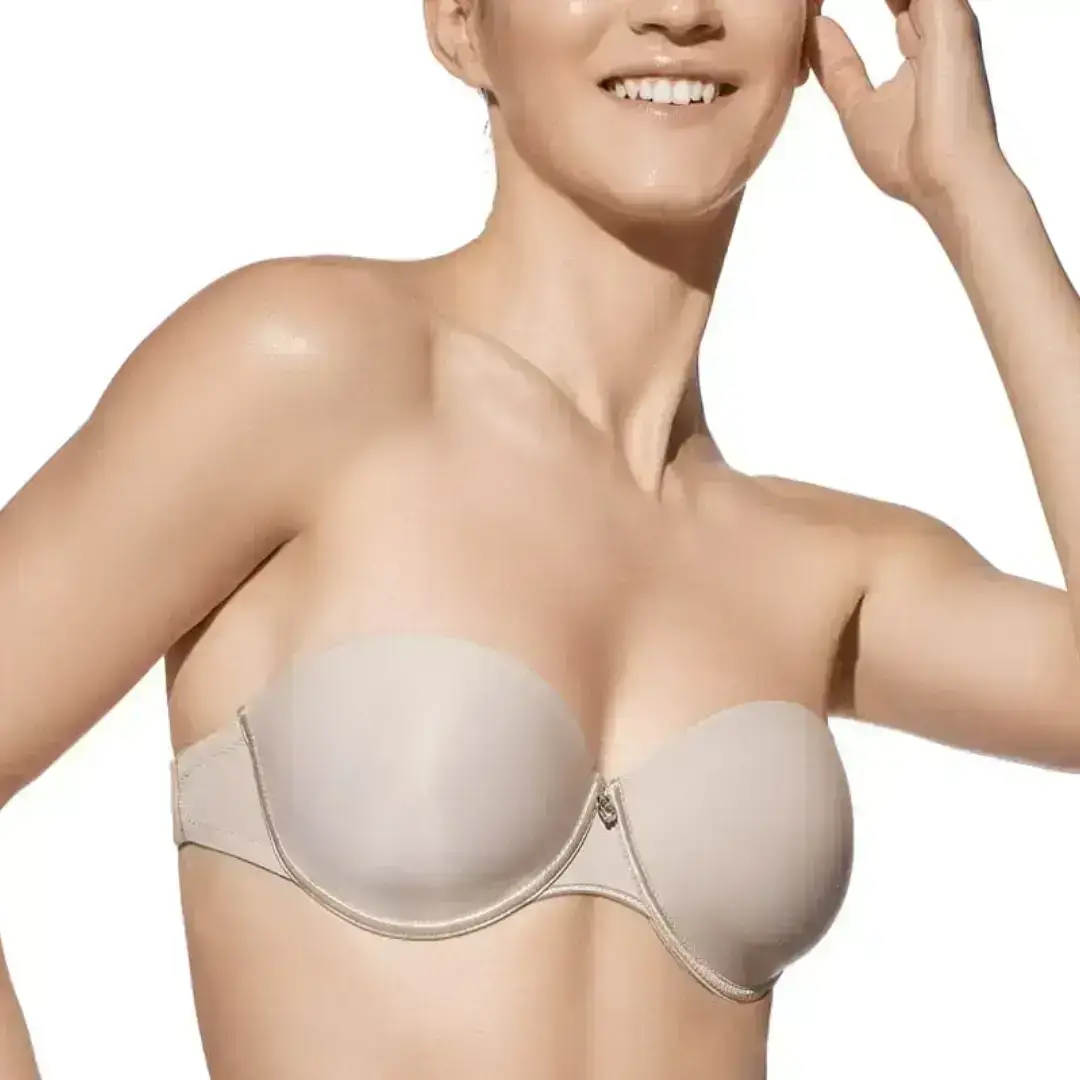 MAGDALENACDIS_front Reggiseno Magdalena con Retro Trasparente e Coppe Preformate - immagine 1