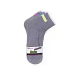Calzini Donna Fitness Traspiranti Set 3 Pezzi Misto Cotone Taglia Unica - immagine 2