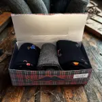 Calze uomo fantasia bassotti set 3 paia - immagine 2