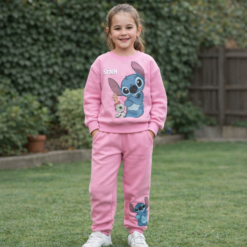 STICHGIRLTCOM Tuta da bimba personaggio Disney Stitch senza cappuccio - immagine 1