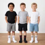 Calzini da bimbo in cotone con scritta