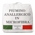Piumino Letto Due Piazze Adamello in Microfibra Estivo 100 gr/mq Anallergico - immagine 2