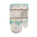 Set guantone da cucina e presina varie fantasie - immagine 7