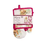 Set guantone da cucina e presina varie fantasie - immagine 2