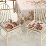 Set 6 Cuscini Sedia Pasquali 4 Punti Fantasie Assortite - immagine 5