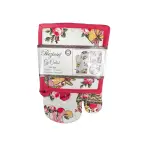 Set guantone da cucina e presina varie fantasie - immagine 11