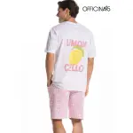 Pigiama uomo estivo in cotone - immagine 2