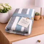 Copritutto Matrimoniale 250x250 Effetto Garzato - immagine 3