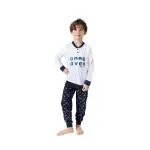 Pigiama bimbo in 100% cotone manica lunga - immagine 3