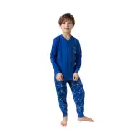 Pigiama bimbo in 100% cotone manica lunga - immagine 5